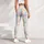 Pastel Plaid Hearts And Stars For Cheerful Spring Weekends And Everyday Colorful Living Leggings - 5