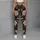 Ivory Wildflower Blooms for Beach Days, Travel, and Relaxed Everyday Outings for Women Leggings - 4