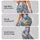 Blue And Cream Wildflower Blooms For Breezy Spring Getaways And Sunny Coastal Summer Days Leggings - 8