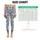 Blue And Cream Wildflower Blooms For Breezy Spring Getaways And Sunny Coastal Summer Days Leggings - 1
