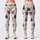 Cheerful Polar Bears And Festive Trees For Christmas Travel And Winter Holiday Cheer Leggings - 3