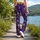 Purple Snowflakes And Stars For Cozy Christmas Holiday Celebrations Leggings - 12