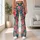 Tropical Pink Paisley Florals for Sunny Beach Vacations and Resort Getaways Leggings - 11