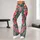 Tropical Pink Paisley Florals for Sunny Beach Vacations and Resort Getaways Leggings - 10