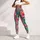 Tropical Pink Paisley Florals for Sunny Beach Vacations and Resort Getaways Leggings - 5