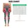 Tropical Pink Paisley Florals for Sunny Beach Vacations and Resort Getaways Leggings - 1