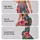 Tropical Pink Paisley Florals for Sunny Beach Vacations and Resort Getaways Leggings - 2