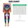 Colorful Comic Pop Art Street Style For Urban Weekends And Festival Outfits Leggings - 1