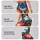 Colorful Comic Pop Art Street Style For Urban Weekends And Festival Outfits Leggings - 2