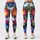 Colorful Comic Pop Art Street Style For Urban Weekends And Festival Outfits Leggings - 3