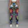 Colorful Comic Pop Art Street Style For Urban Weekends And Festival Outfits Leggings - 4