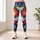 Colorful Comic Pop Art Street Style For Urban Weekends And Festival Outfits Leggings - 6