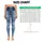 Washed Blue Denim Texture For Casual Weekend Outfits And Everyday Women's Street Style Leggings - 1