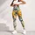 Yellow Rose and Marigold Blooms for Vacation, Commuting, and Sunny Everyday Style Leggings - 5