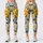 Yellow Rose and Marigold Blooms for Vacation, Commuting, and Sunny Everyday Style Leggings - 1