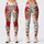 Scarlet Wildflower Blooms for Sunny Days, Garden Strolls and Everyday Style for Women Leggings - 3