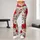 Scarlet Wildflower Blooms for Sunny Days, Garden Strolls and Everyday Style for Women Leggings - 11