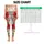 Scarlet Wildflower Blooms for Sunny Days, Garden Strolls and Everyday Style for Women Leggings - 3