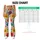 Colorful Retro Wildflowers for Sunny Spring Days and Relaxed Coastal Weekend Outings Leggings - 7