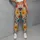 Colorful Retro Wildflowers for Sunny Spring Days and Relaxed Coastal Weekend Outings Leggings - 5