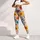 Colorful Retro Wildflowers for Sunny Spring Days and Relaxed Coastal Weekend Outings Leggings - 6