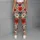Colorful Retro Wildflowers for Sunny Spring Days and Relaxed Coastal Weekend Outings Leggings - 5