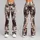 Gothic Skulls and Roses for Halloween Parties and Everyday Alternative Autumn Style Leggings - 9