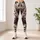 Gothic Skulls and Roses for Halloween Parties and Everyday Alternative Autumn Style Leggings - 4