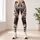 Gothic Skulls and Roses for Halloween Parties and Everyday Alternative Autumn Style Leggings - 6