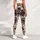 Gothic Skulls and Roses for Halloween Parties and Everyday Alternative Autumn Style Leggings - 4
