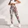 Blush Christmas Stockings, Pine and Poinsettias for Cozy Holiday Family Gatherings Leggings - 5