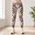 Blush Christmas Stockings, Pine and Poinsettias for Cozy Holiday Family Gatherings Leggings - 4