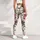 Blush Christmas Stockings, Pine and Poinsettias for Cozy Holiday Family Gatherings Leggings - 4