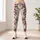 Blush Christmas Stockings, Pine and Poinsettias for Cozy Holiday Family Gatherings Leggings - 6