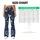Ivory Butterflies And Midnight Blooms For Coastal Getaways And Everyday Nature Lovers Leggings - 7