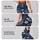 Ivory Butterflies And Midnight Blooms For Coastal Getaways And Everyday Nature Lovers Leggings - 2