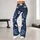 Ivory Butterflies And Midnight Blooms For Coastal Getaways And Everyday Nature Lovers Leggings - 10