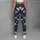 Ivory Butterflies And Midnight Blooms For Coastal Getaways And Everyday Nature Lovers Leggings - 4