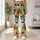 Colorful Skulls, Jack-O’-Lanterns and Bats for Halloween Festivities and Autumn Nights Leggings - 10