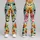 Colorful Skulls, Jack-O’-Lanterns and Bats for Halloween Festivities and Autumn Nights Leggings - 9