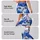 Cobalt Blue Roses on Midnight Black for Elegant Everyday Style and Garden Gatherings Leggings - 8