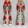Crimson Rose Blooms for Romantic Getaways and Garden Strolls Leggings - 9