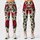 Crimson Rose Blooms for Romantic Getaways and Garden Strolls Leggings - 3