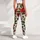 Crimson Rose Blooms for Romantic Getaways and Garden Strolls Leggings - 5