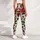 Crimson Rose Blooms for Romantic Getaways and Garden Strolls Leggings - 5