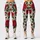 Crimson Rose Blooms for Romantic Getaways and Garden Strolls Leggings - 1