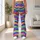 Rainbow Stripe Activewear For Colorful Beach Days And Everyday Women's Fitness Style Leggings - 12
