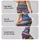 Rainbow Stripe Activewear For Colorful Beach Days And Everyday Women's Fitness Style Leggings - 2