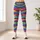 Rainbow Stripe Activewear For Colorful Beach Days And Everyday Women's Fitness Style Leggings - 4