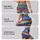Rainbow Stripe Activewear For Colorful Beach Days And Everyday Women's Fitness Style Leggings - 2